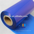 Compatible color printer ribbon ttr for adhesive label sticker